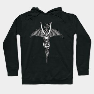 La Femme Chauve Souris (kinky)W Hoodie